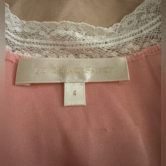 LoveShackFancy pink silk mini dress - Picture 2 of 3